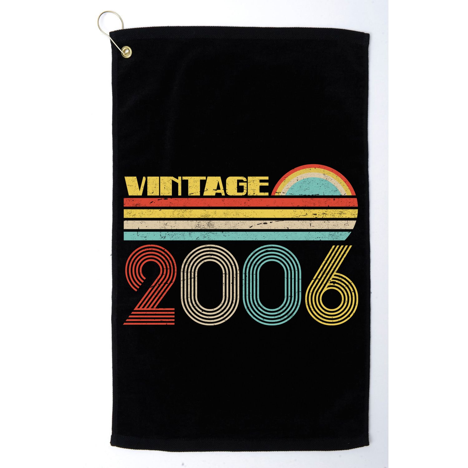 Thirteen Years Old Vintage 2006 13th Birthday Golf Towel