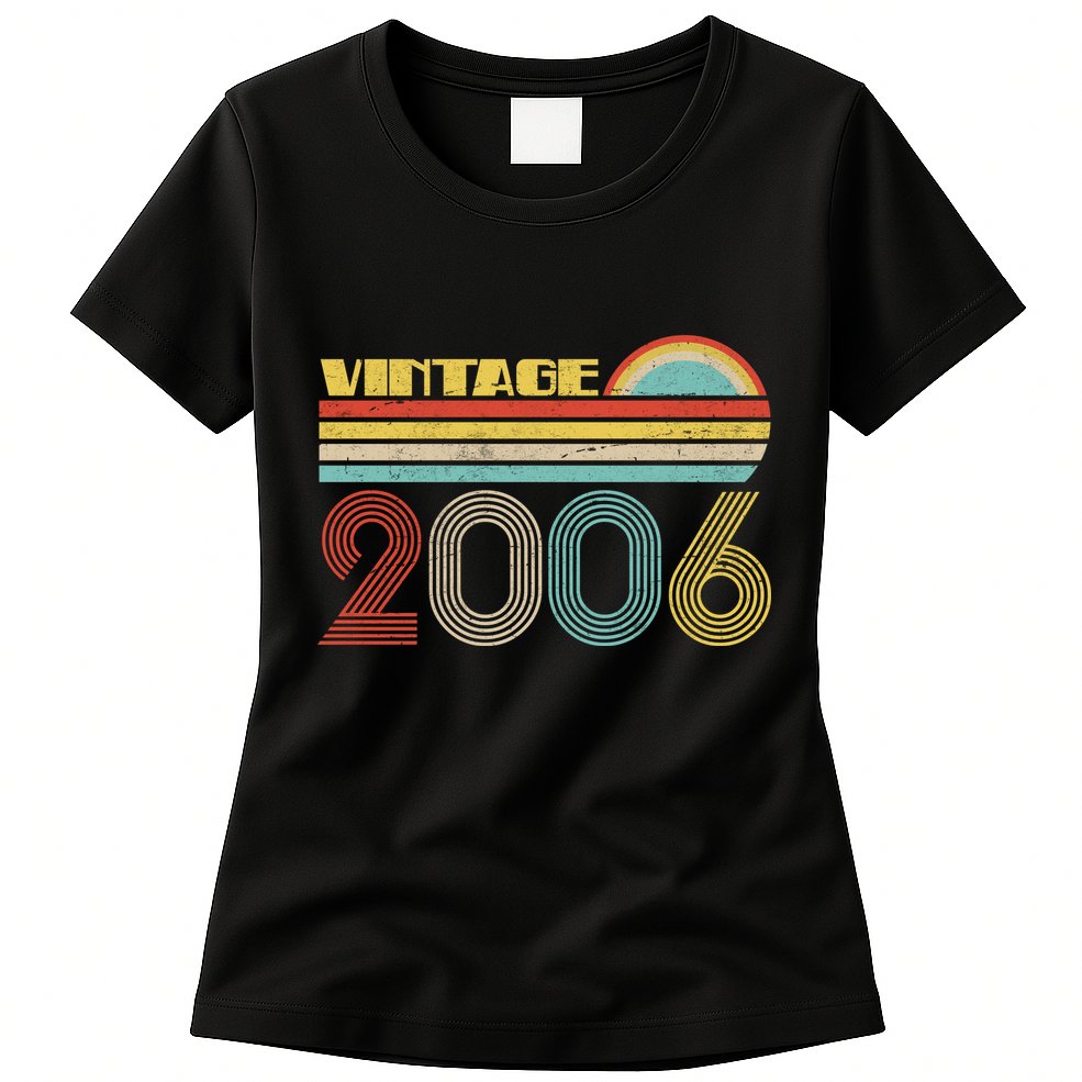 Thirteen Years Old Vintage 2006 13th Birthday Womens T-Shirt
