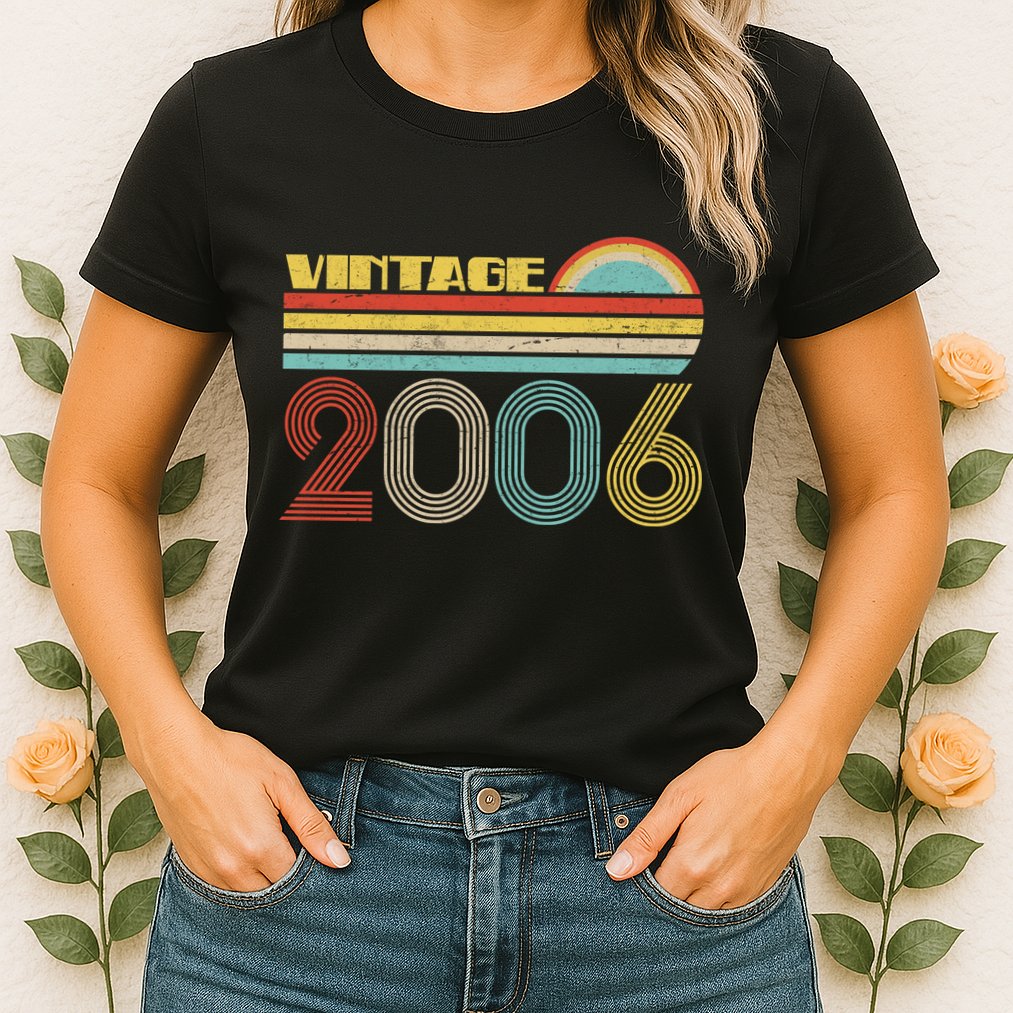 Thirteen Years Old Vintage 2006 13th Birthday Womens T-Shirt