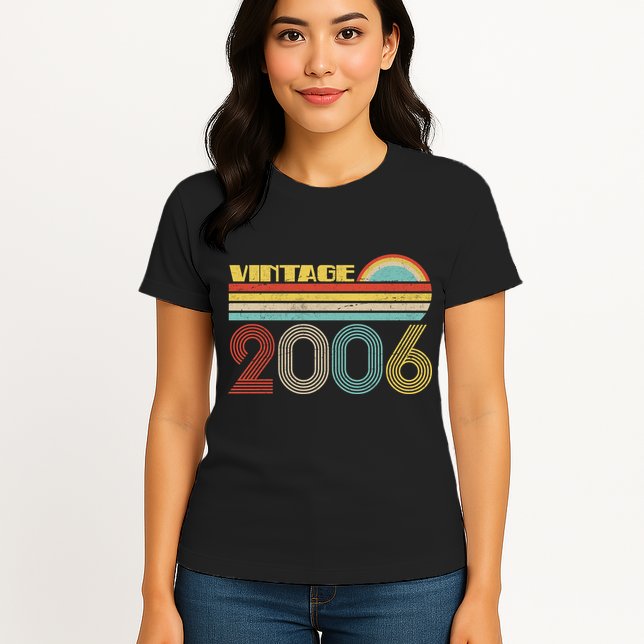 Thirteen Years Old Vintage 2006 13th Birthday Womens T-Shirt