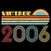 Thirteen Years Old Vintage 2006 13th Birthday Womens T-Shirt
