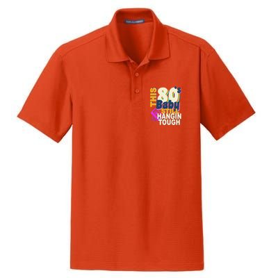 This 80's Baby Still Hangin Tough 1980s Rock Dry Zone Grid Polo