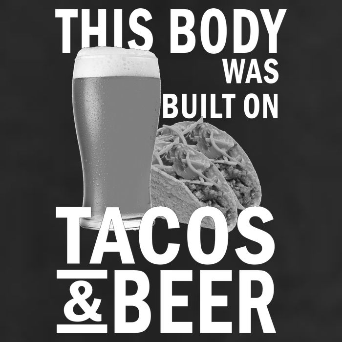 This Body Was Built On Tacos & Beer Golf Towel