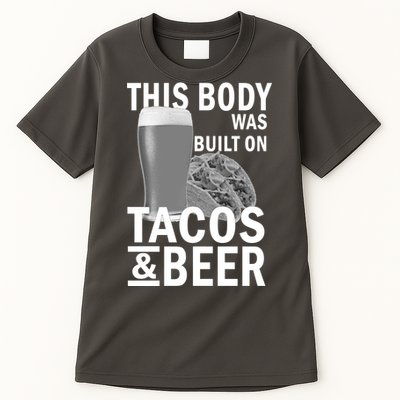 This Body Was Built On Tacos & Beer Tall T-Shirt