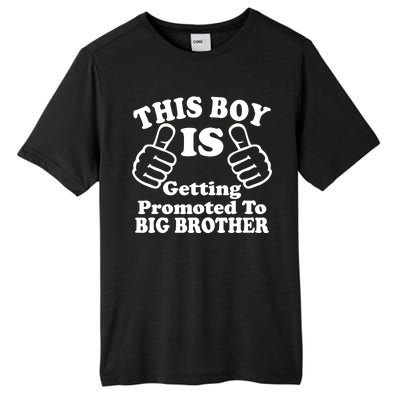 This Boy is Getting Promoted To Big Brother Tall Fusion ChromaSoft Performance T-Shirt