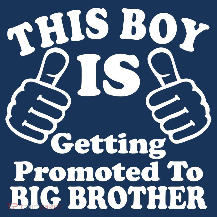 This Boy is Getting Promoted To Big Brother 7 Panel Mesh Trucker Snapback Hat