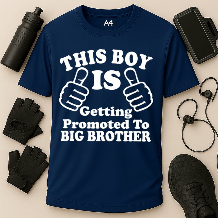 This Boy is Getting Promoted To Big Brother Cooling Performance Crew T-Shirt