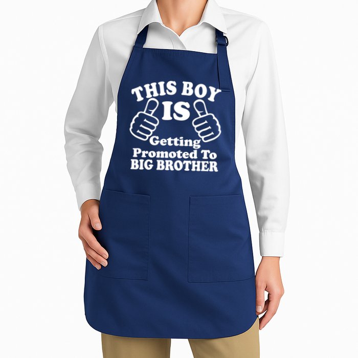 This Boy is Getting Promoted To Big Brother Apron