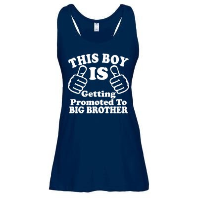 This Boy is Getting Promoted To Big Brother Ladies Essential Flowy Tank
