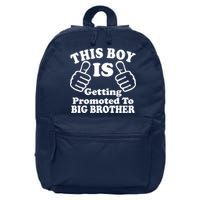 This Boy is Getting Promoted To Big Brother 16 in Basic Backpack