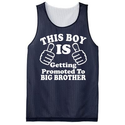 This Boy is Getting Promoted To Big Brother Mesh Reversible Basketball Jersey Tank