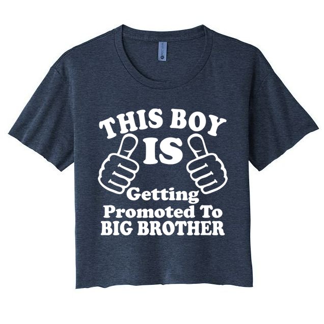 This Boy is Getting Promoted To Big Brother Crop Top
