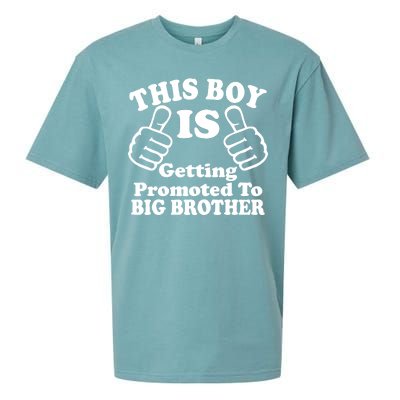 This Boy is Getting Promoted To Big Brother Sueded Cloud Jersey T-Shirt