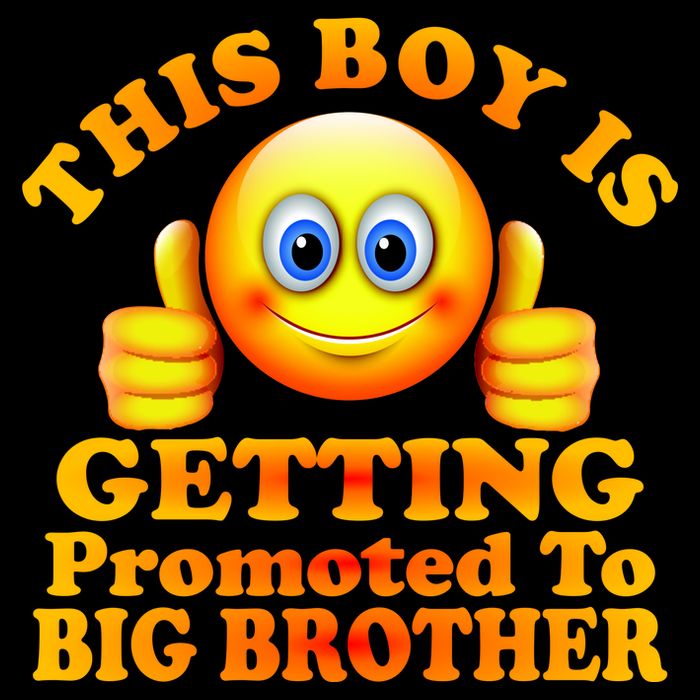 This Boy is Getting Promoted To Big Brother Smiley Emoji Cooling Performance Crew T-Shirt