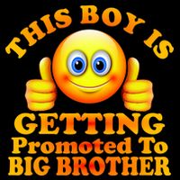 This Boy is Getting Promoted To Big Brother Smiley Emoji Bag