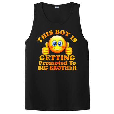 This Boy is Getting Promoted To Big Brother Smiley Emoji PosiCharge Competitor Tank