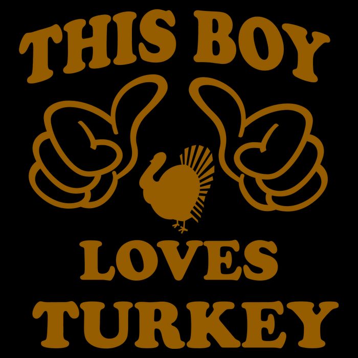 This Boy Loves Turkey Apron