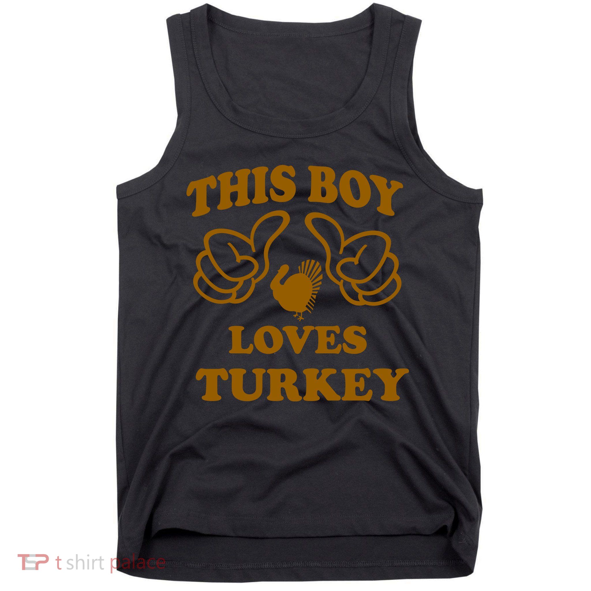This Boy Loves Turkey Tank Top