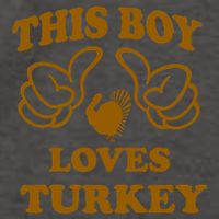 This Boy Loves Turkey Vector Backpack