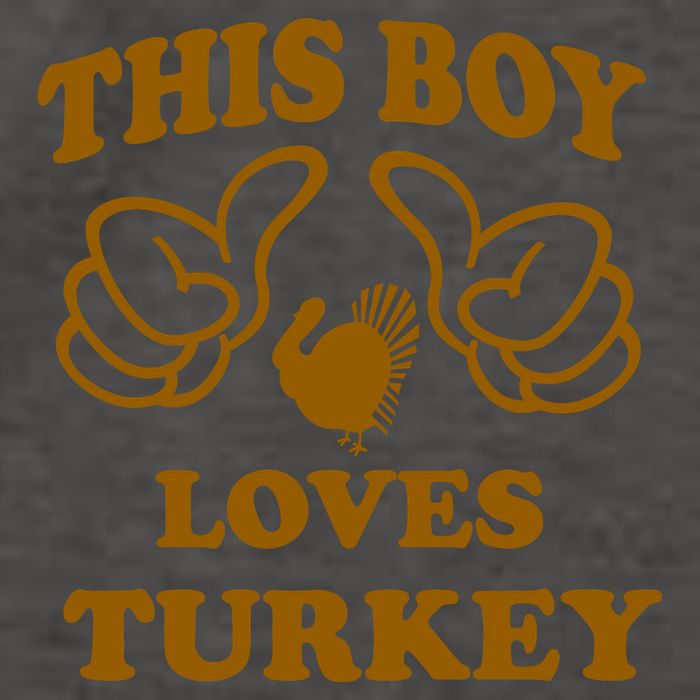 This Boy Loves Turkey Vector Backpack