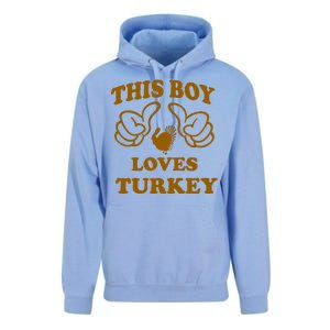 This Boy Loves Turkey Unisex Surf Hoodie