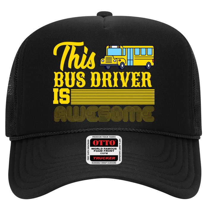 This Bus Driver Is Awesome Trucker Hat
