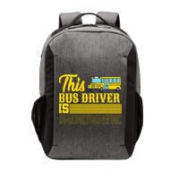 This Bus Driver Is Awesome Vector Backpack