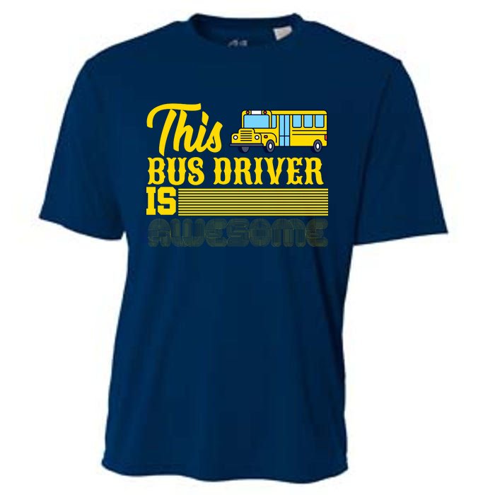 This Bus Driver Is Awesome Cooling Performance Crew T-Shirt