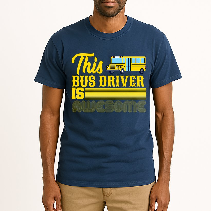 This Bus Driver Is Awesome Tall T-Shirt