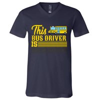 This Bus Driver Is Awesome V-Neck T-Shirt