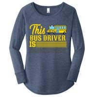 This Bus Driver Is Awesome Women's Perfect Tri Tunic Long Sleeve Shirt