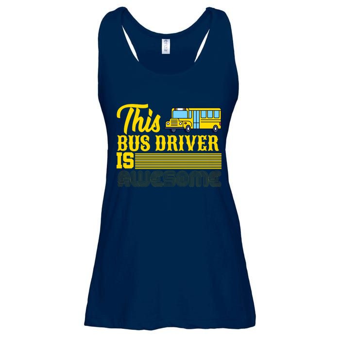 This Bus Driver Is Awesome Ladies Essential Flowy Tank