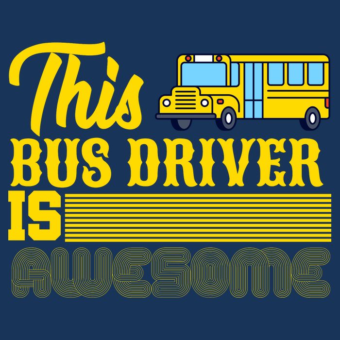 This Bus Driver Is Awesome Premium T-Shirt