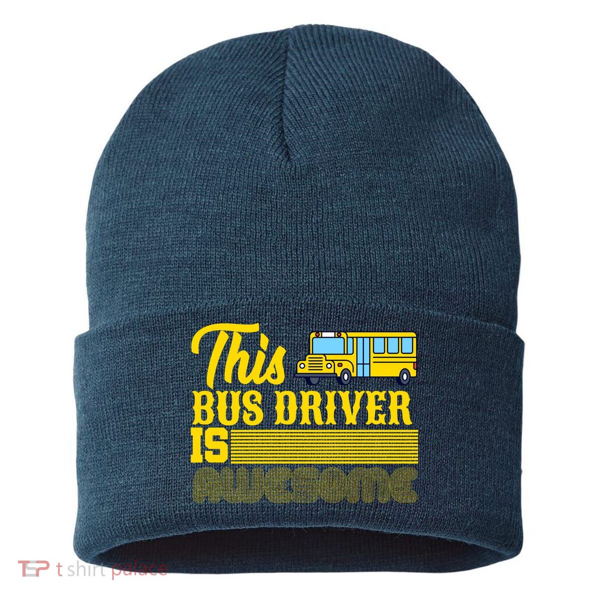 This Bus Driver Is Awesome Sustainable Knit Beanie