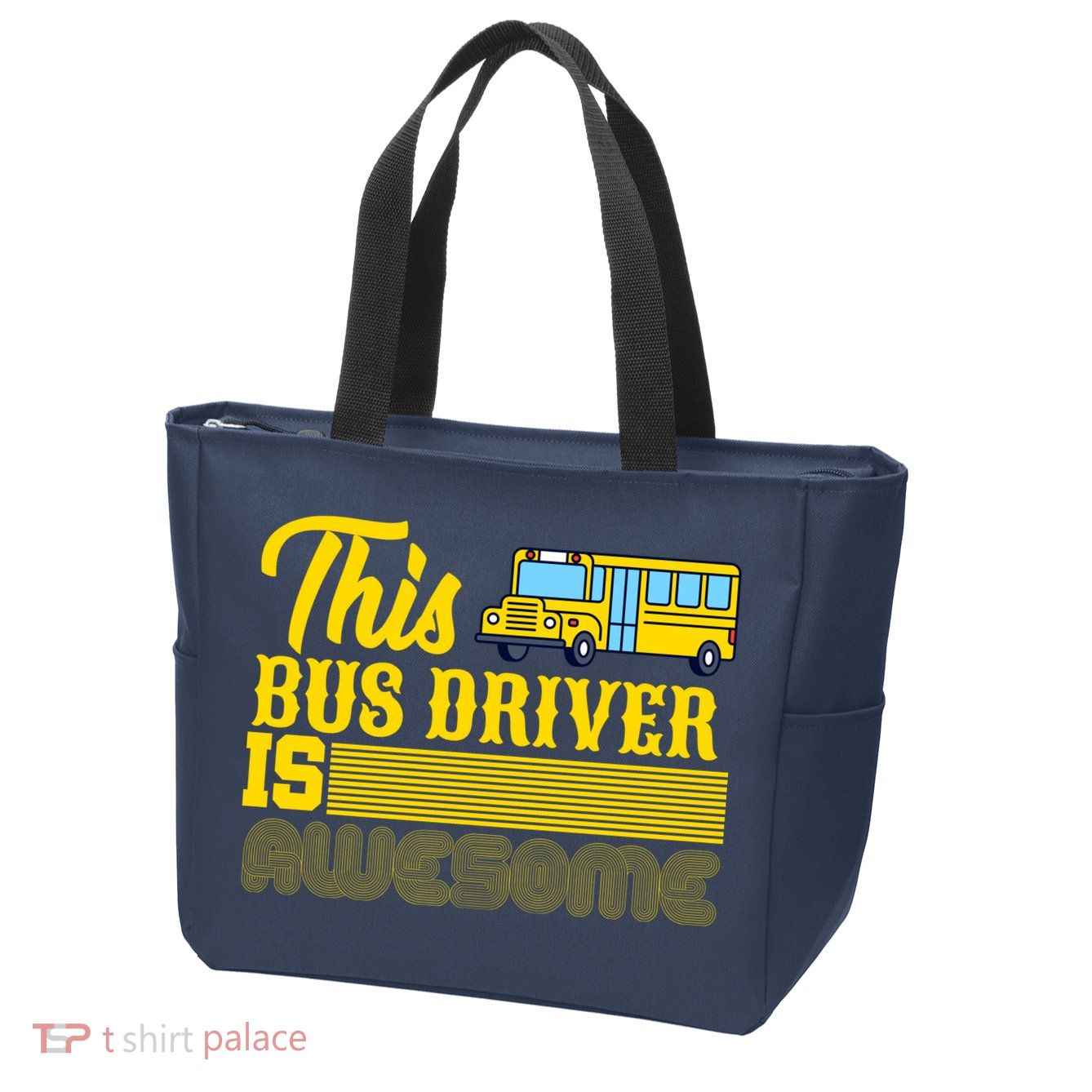 This Bus Driver Is Awesome Zip Tote Bag