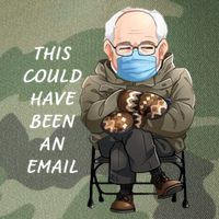 This Could Have Been An Email Bernie Sanders Legacy Tie Dye Trucker Hat