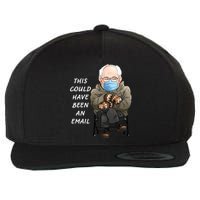 This Could Have Been An Email Bernie Sanders Wool Snapback Cap