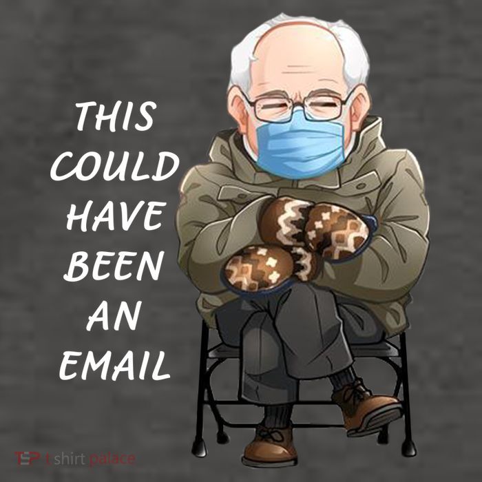 This Could Have Been An Email Bernie Sanders Vector Backpack