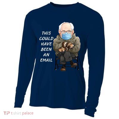 This Could Have Been An Email Bernie Sanders Cooling Performance Long Sleeve Crew