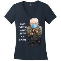 This Could Have Been An Email Bernie Sanders Women's V-Neck T-Shirt