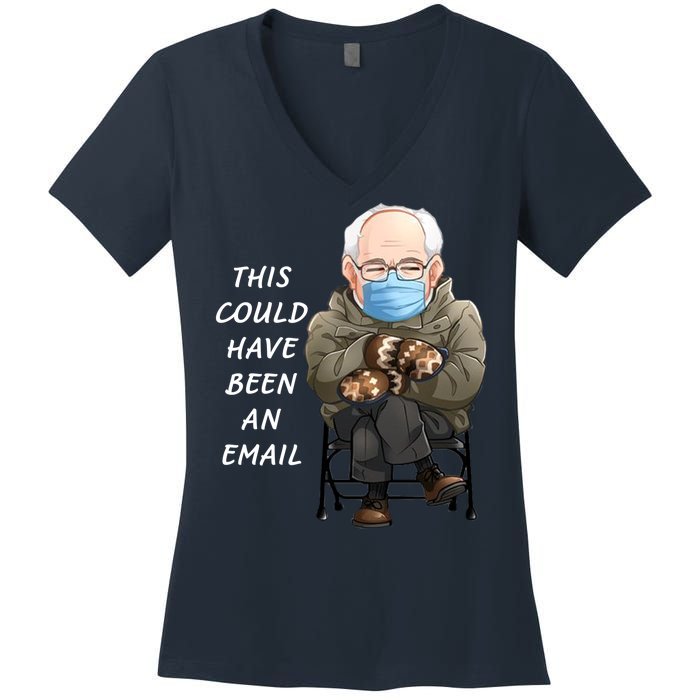 This Could Have Been An Email Bernie Sanders Women's V-Neck T-Shirt