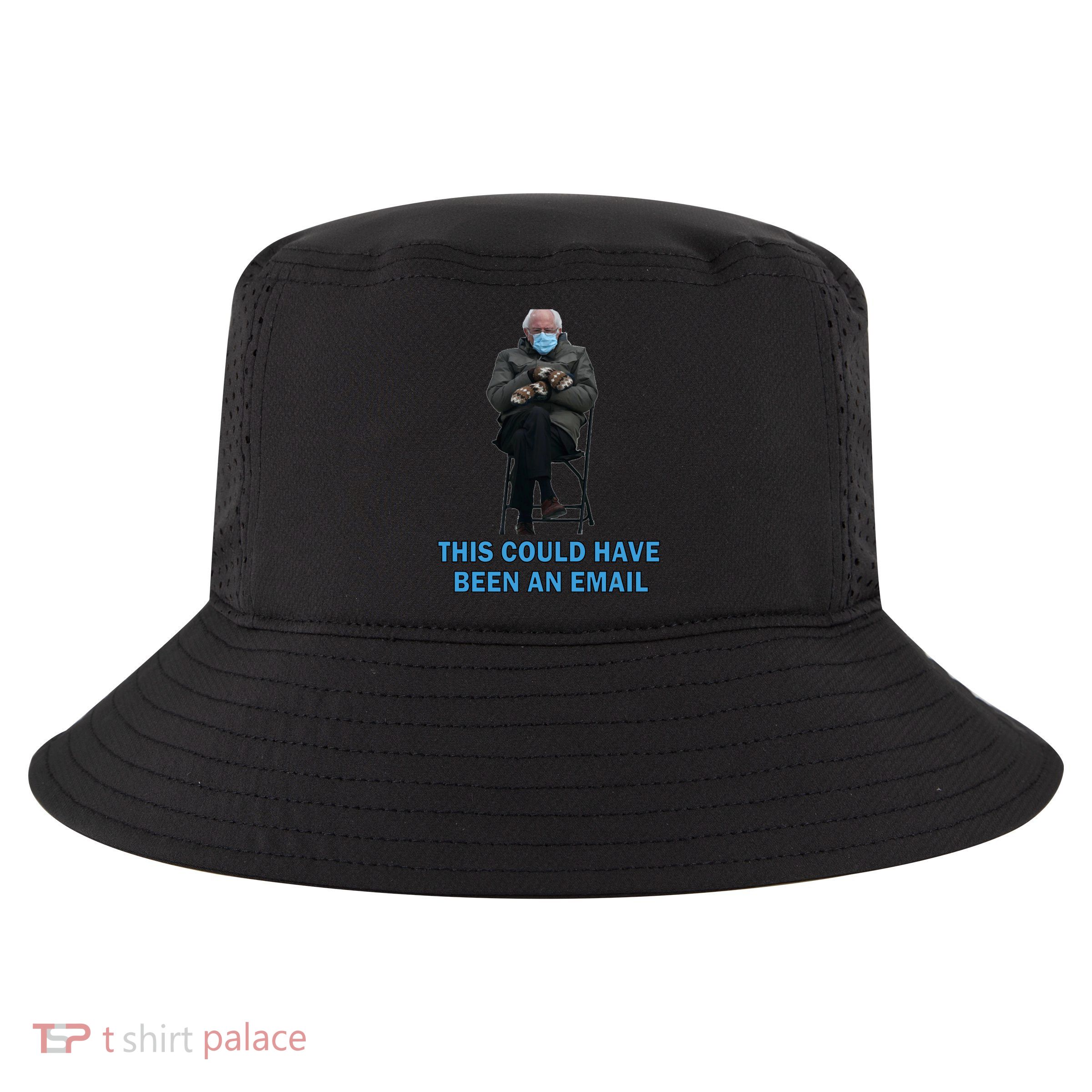 This Could Have Been An Email Bernie Sanders Mittens Sitting Cool Comfort Performance Bucket Hat