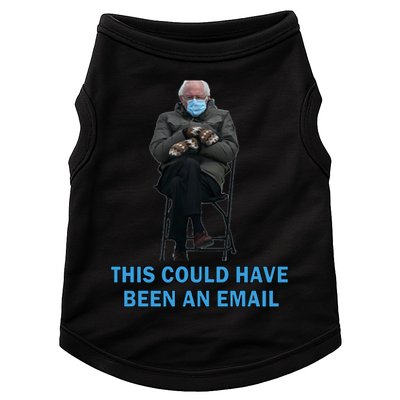 This Could Have Been An Email Bernie Sanders Mittens Sitting Doggie Tank
