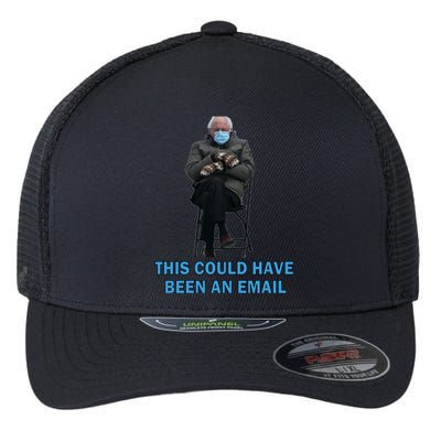 This Could Have Been An Email Bernie Sanders Mittens Sitting Flexfit Unipanel Trucker Cap