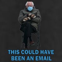 This Could Have Been An Email Bernie Sanders Mittens Sitting Adult Drive Performance Visor