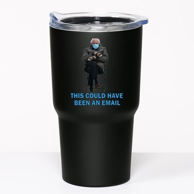 This Could Have Been An Email Bernie Sanders Mittens Sitting Tumbler