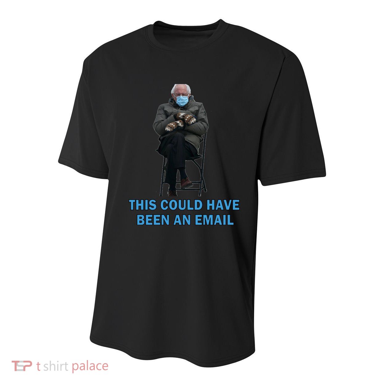 This Could Have Been An Email Bernie Sanders Mittens Sitting Youth Performance Sprint T-Shirt