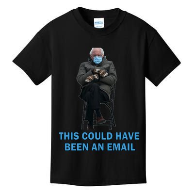 This Could Have Been An Email Bernie Sanders Mittens Sitting Kids T-Shirt