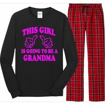 This Girl Is Going To Be A Grandma Long Sleeve Pajama Set