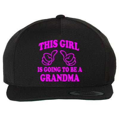 This Girl Is Going To Be A Grandma Wool Snapback Cap
